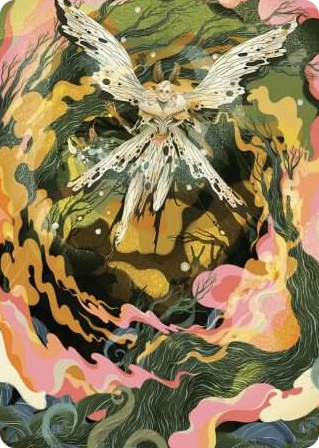 0061 Greater Auramancy Art Card S Art Series: Wilds of Eldraine