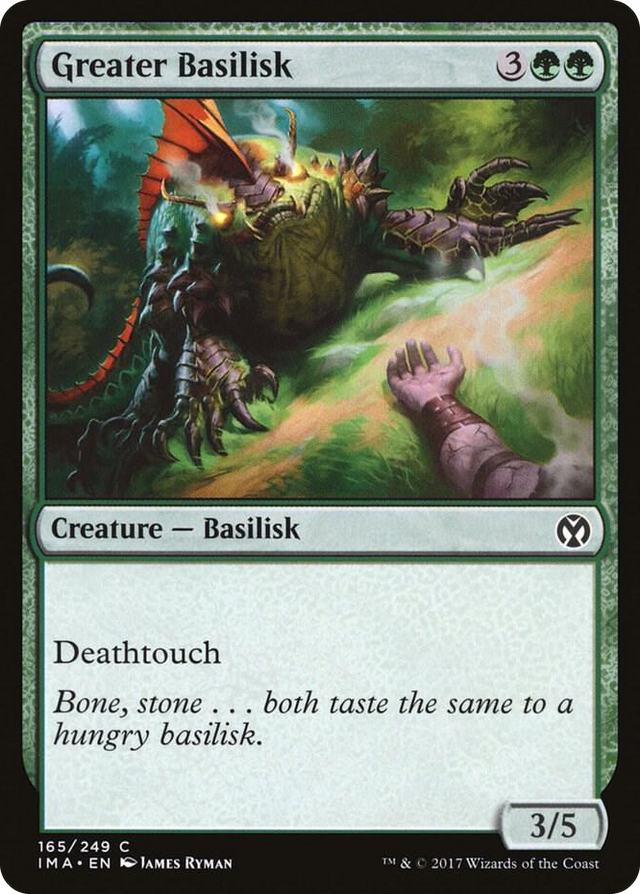 0165 Greater Basilisk C Iconic Masters