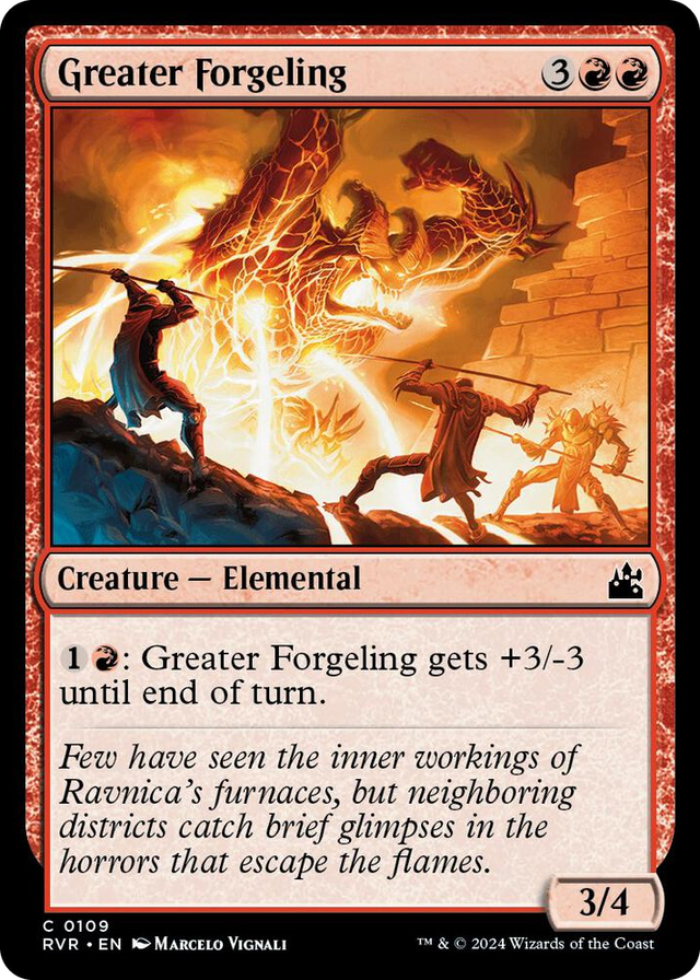 0109 Greater Forgeling C Ravnica Remastered