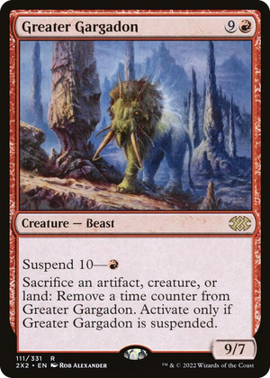 0111 Greater Gargadon R Double Masters 2022