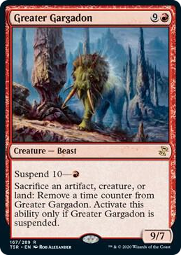 0167 Greater Gargadon R Time Spiral: Remastered