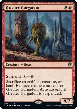 0796 Greater Gargadon R Commander Legends: Battle for Baldur's Gate