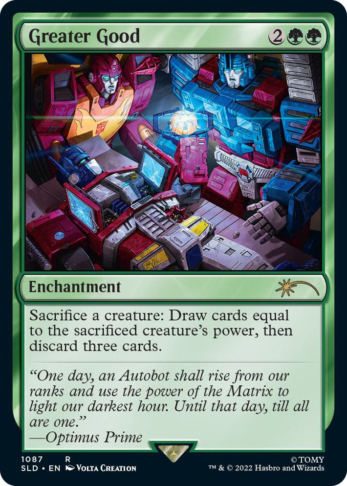 1087 Greater Good R Secret Lair Drop Series