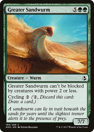0168 Greater Sandwurm C Amonkhet