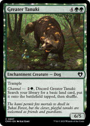 0897 Greater Tanuki C Commander Masters