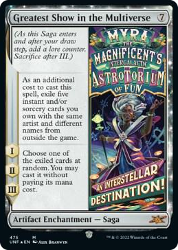 0475 Greatest Show in the Multiverse (Galaxy Foil) M Unfinity
