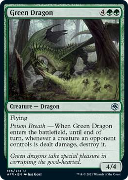 0186 Green Dragon U Adventures in the Forgotten Realms