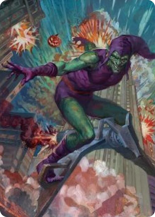 0026 Green Goblin Art Card (26/54) S Art Series: Marvel's Spider-Man