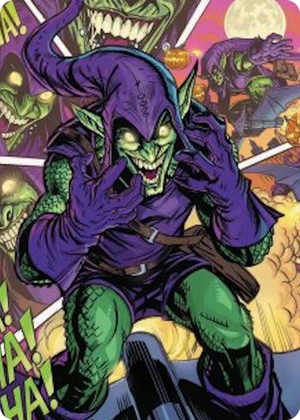 0049 Green Goblin Art Card (49/54) S Art Series: Marvel's Spider-Man