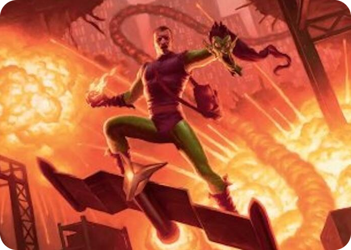 Green Goblin, Revenant Art Card #27 S - Art Series: Marvel's Spider-Man Pokemon card