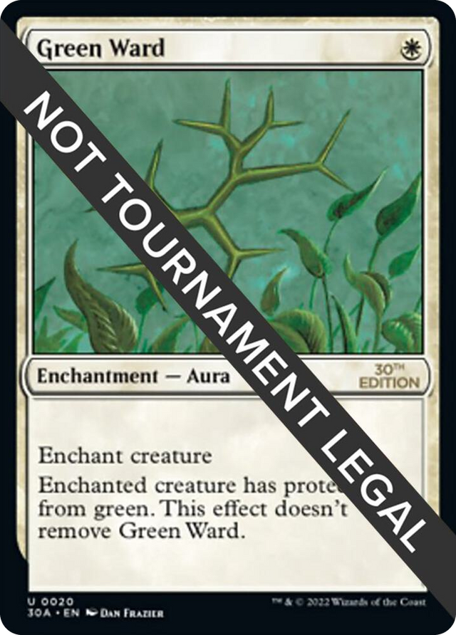 0020 Green Ward U 30th Anniversary Edition