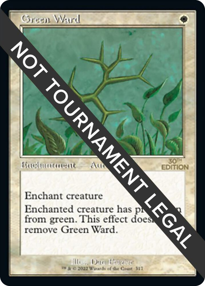 0317 Green Ward (Retro Frame) U 30th Anniversary Edition