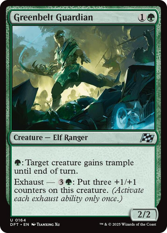 0164 Greenbelt Guardian U Aetherdrift