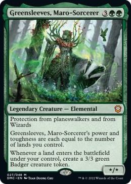 0027 Greensleeves, Maro-Sorcerer M Commander: Dominaria United