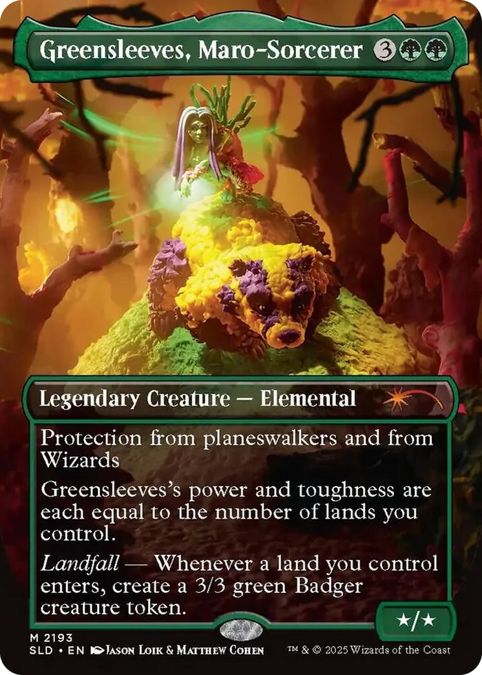 2193 Greensleeves, Maro-Sorcerer M Secret Lair Drop Series