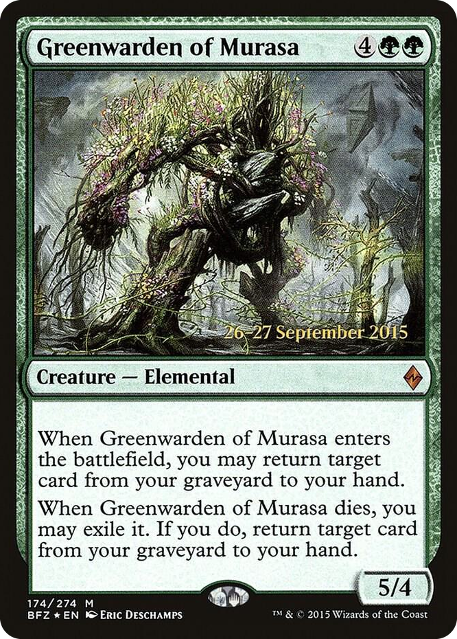 Greenwarden of Murasa #174 M - Prerelease Cards Pokemon card