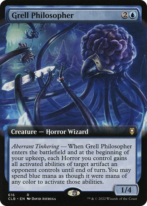 0616 Grell Philosopher (Extended Art) R Commander Legends: Battle for Baldur's Gate