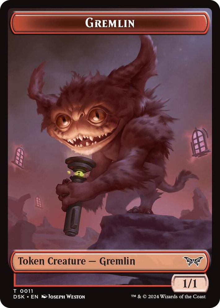 0011 Gremlin Token T Duskmourn: House of Horror