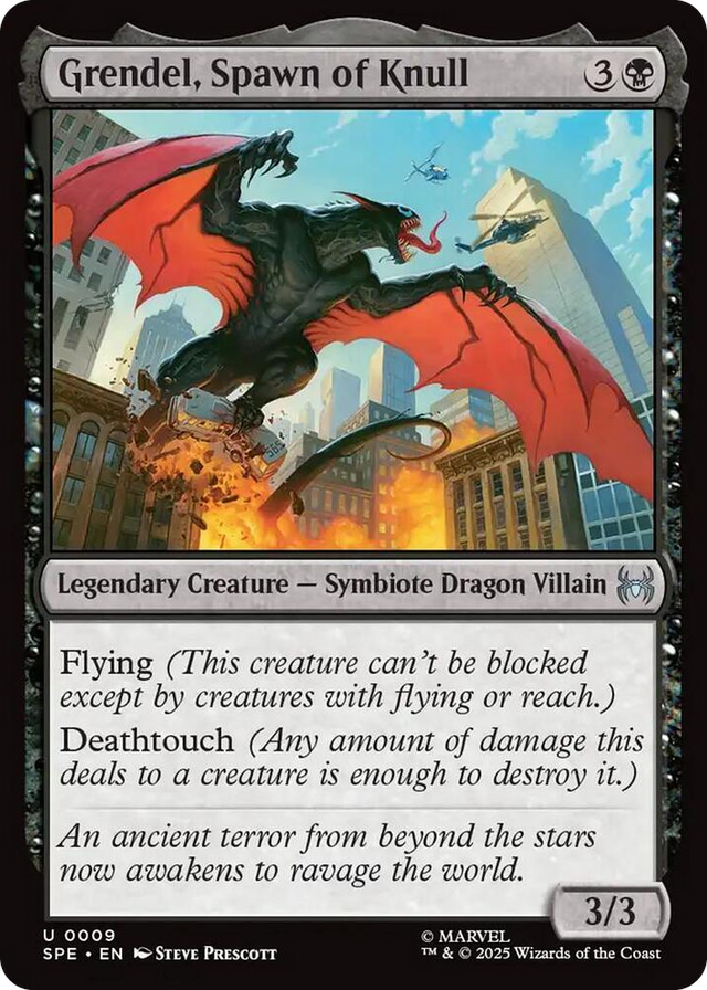 0009 Grendel, Spawn of Knull U Marvel's Spider-Man: Eternal-Legal