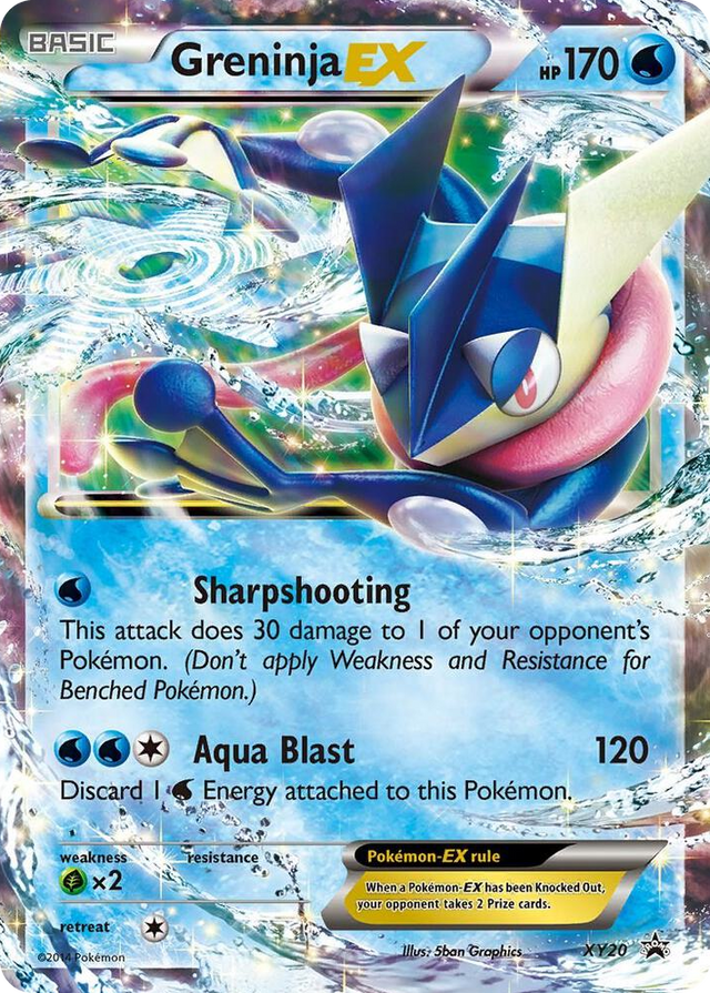 XY020 Greninja EX - XY20 Promo XY Promos