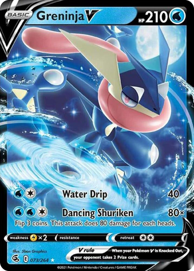 0073 Greninja V - 073/264 (Non-Holo) Promo Deck Exclusives