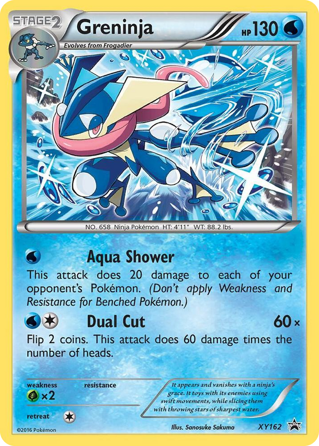 XY162 Greninja - XY162 Promo XY Promos
