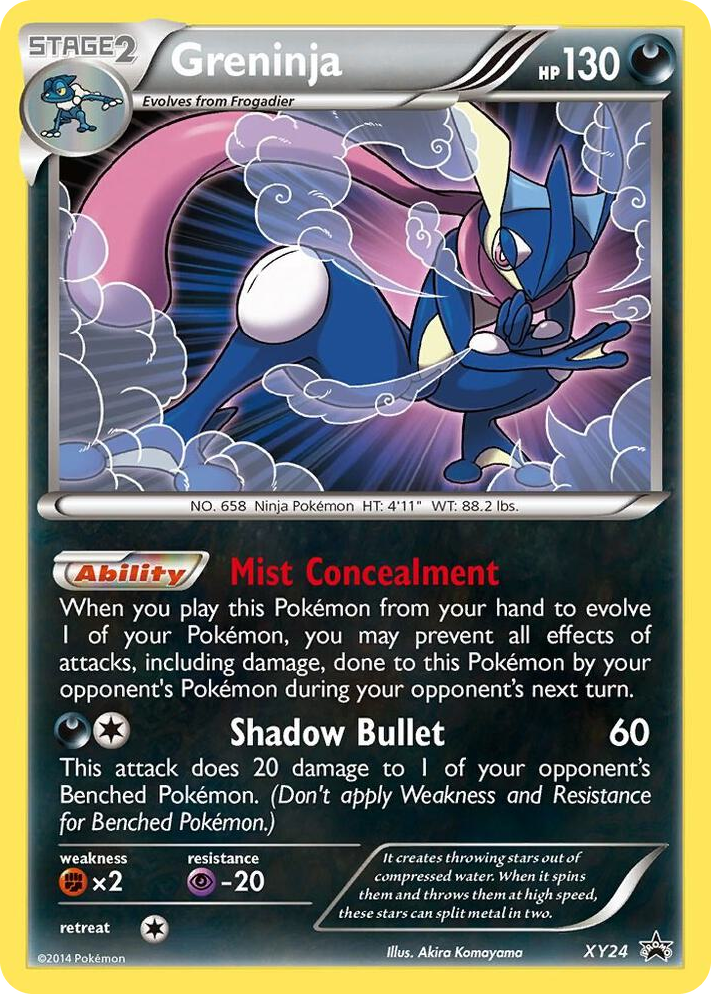 XY024 Greninja - XY24 Promo XY Promos