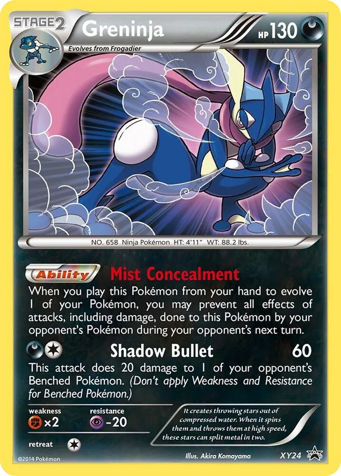 XY024 Greninja - XY24 Promo XY Promos