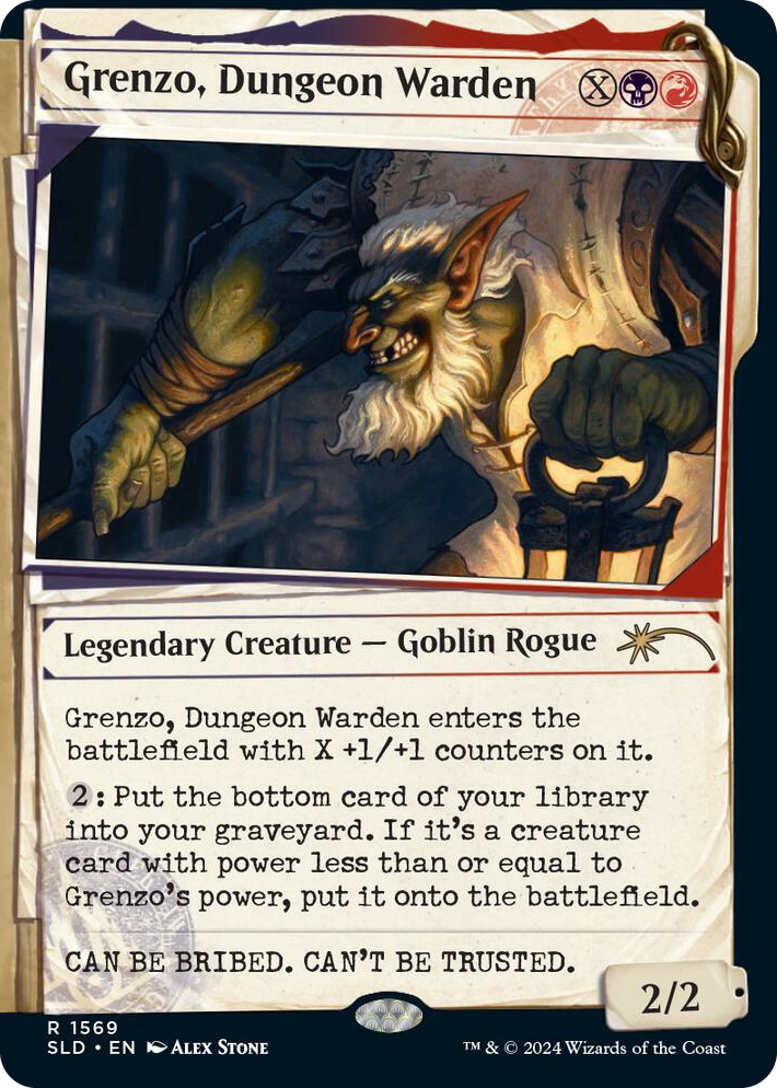 1569 Grenzo, Dungeon Warden R Secret Lair Drop Series