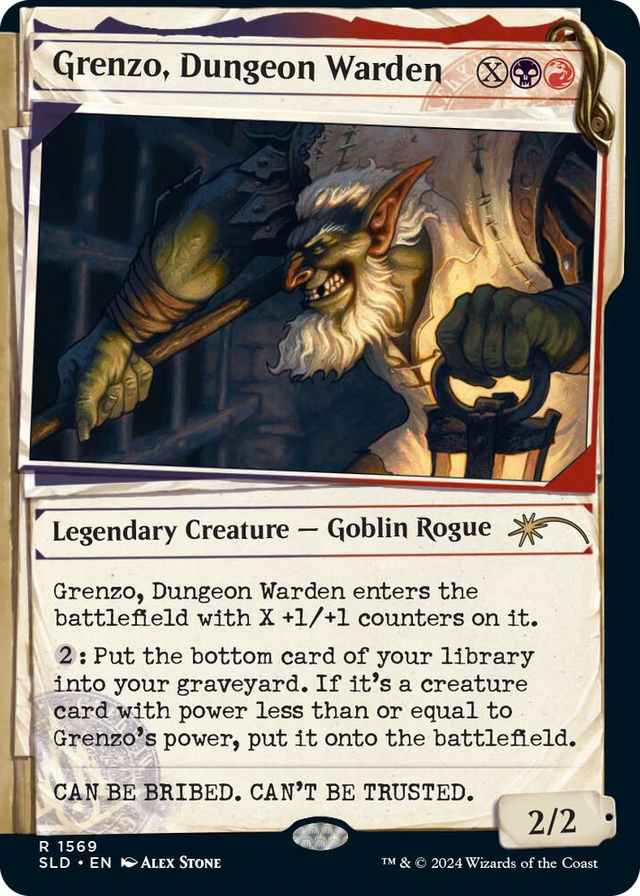 1569 Grenzo, Dungeon Warden R Secret Lair Drop Series