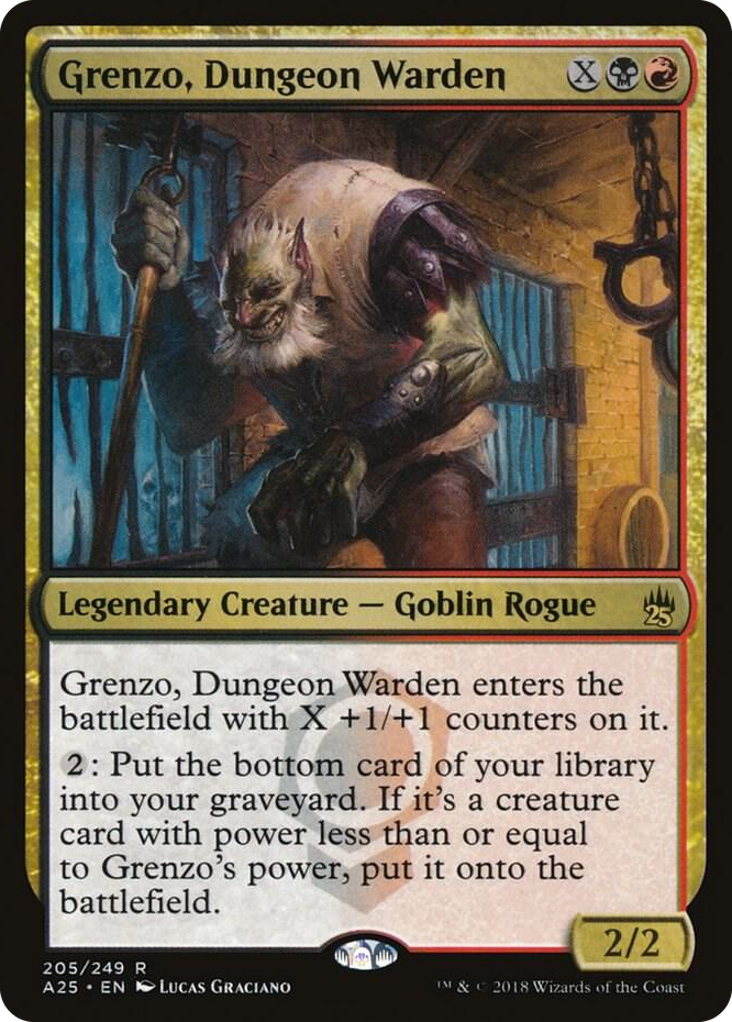 0205 Grenzo, Dungeon Warden R Masters 25