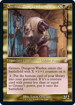 0378 Grenzo, Dungeon Warden S Time Spiral: Remastered