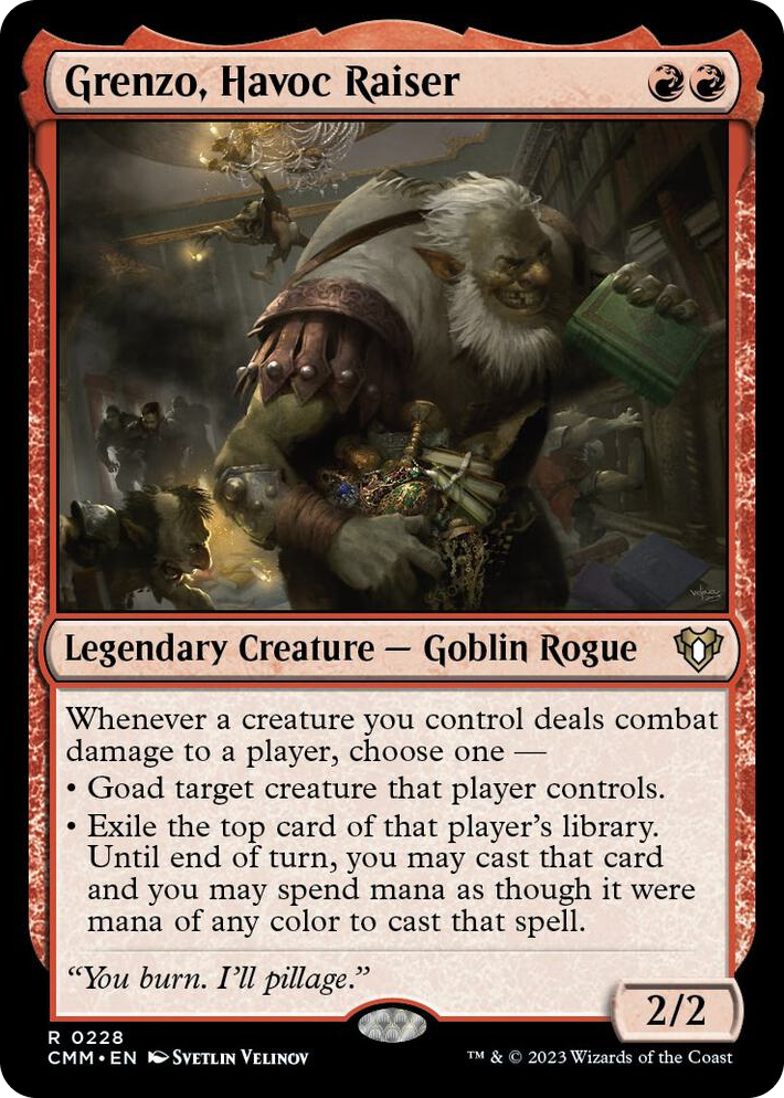 0228 Grenzo, Havoc Raiser R Commander Masters