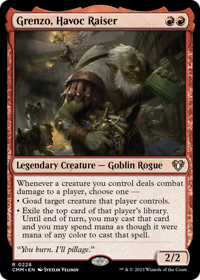 0228 Grenzo, Havoc Raiser R Commander Masters