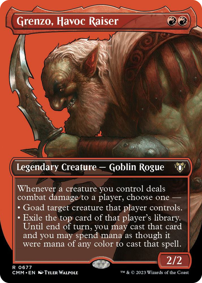 0677 Grenzo, Havoc Raiser (Borderless) R Commander Masters