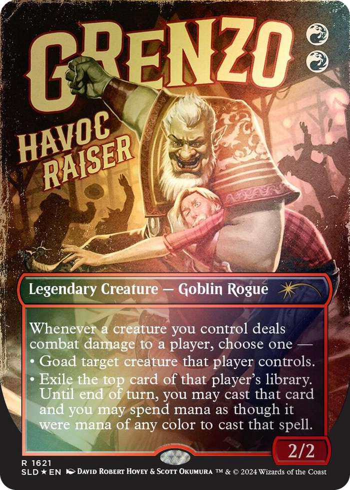 Grenzo, Havoc Raiser (Rainbow Foil) #1621 R - Secret Lair Drop Series Pokemon card