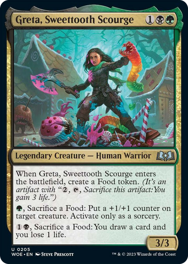 0205 Greta, Sweettooth Scourge U Wilds of Eldraine