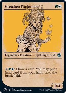 0340 Gretchen Titchwillow (Showcase) U Adventures in the Forgotten Realms