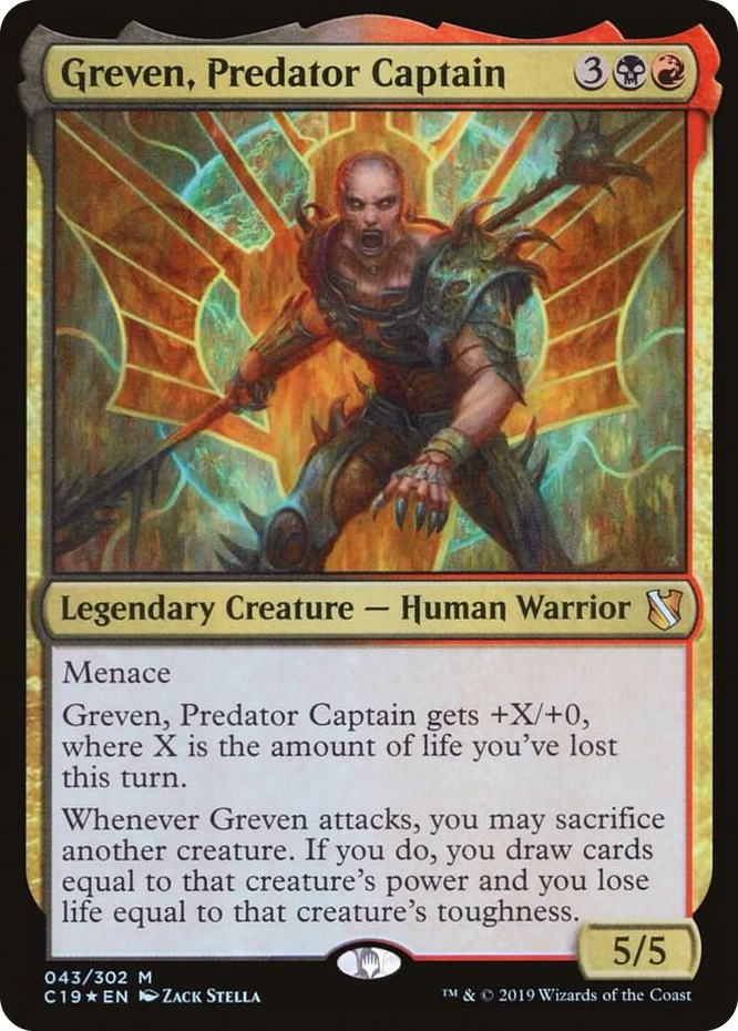 0043 Greven, Predator Captain M Commander 2019