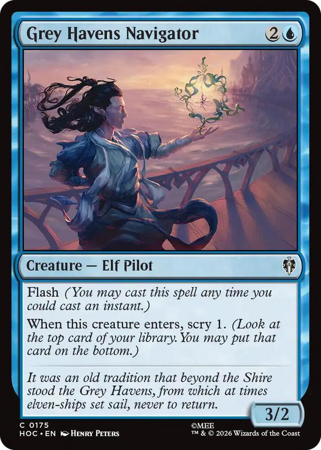 0175 Grey Havens Navigator C The Hobbit: Eternal-Legal