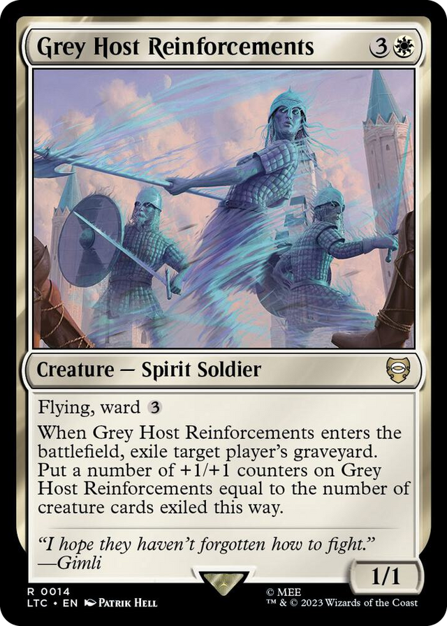 0014 Grey Host Reinforcements R Commander: The Lord of the Rings: Tales of Middle-earth