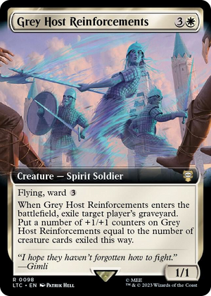 0098 Grey Host Reinforcements (Extended Art) R Commander: The Lord of the Rings: Tales of Middle-earth