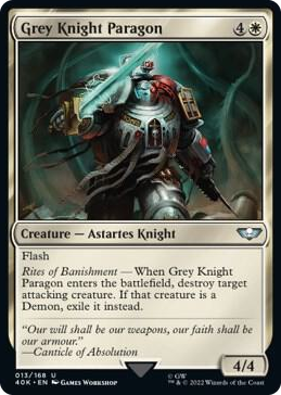 0013 Grey Knight Paragon U Universes Beyond: Warhammer 40,000