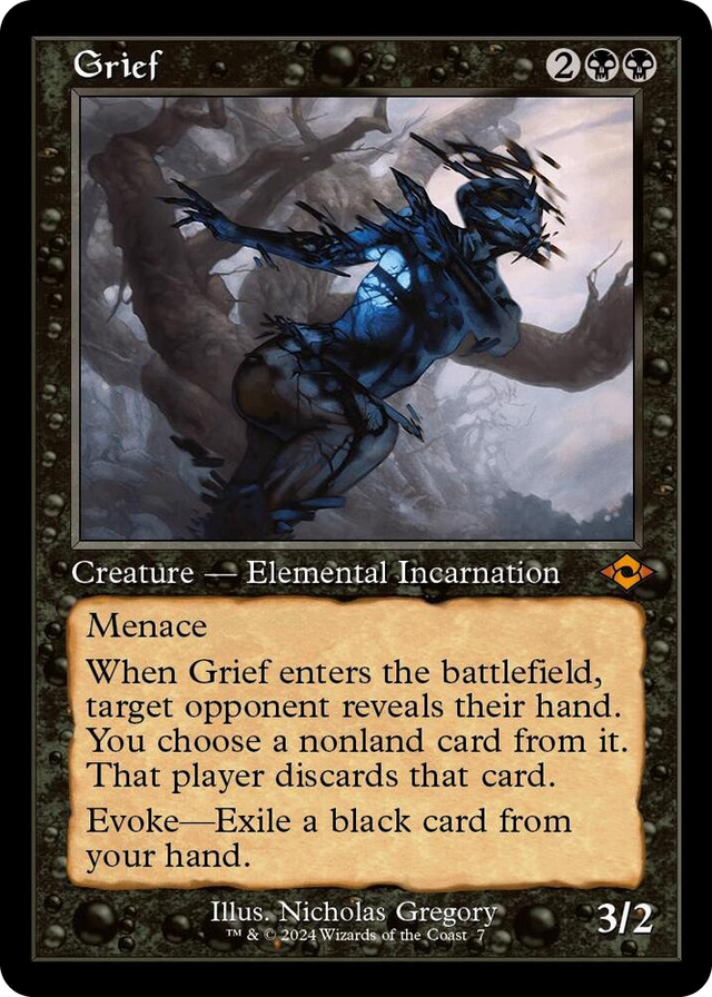 0007 Grief (Retro Frame) M Modern Horizons 2