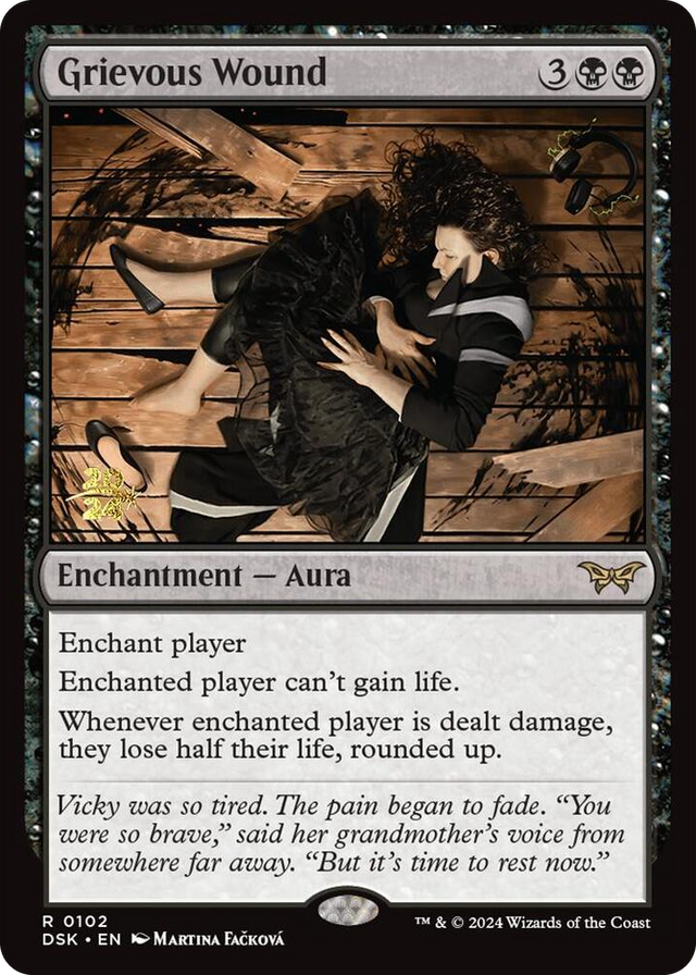 0102 Grievous Wound R Prerelease Cards