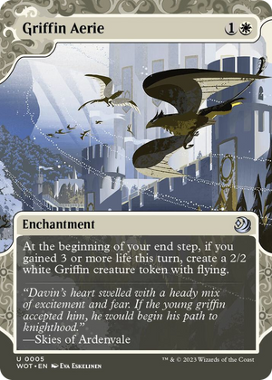 0005 Griffin Aerie U Wilds of Eldraine: Enchanting Tales