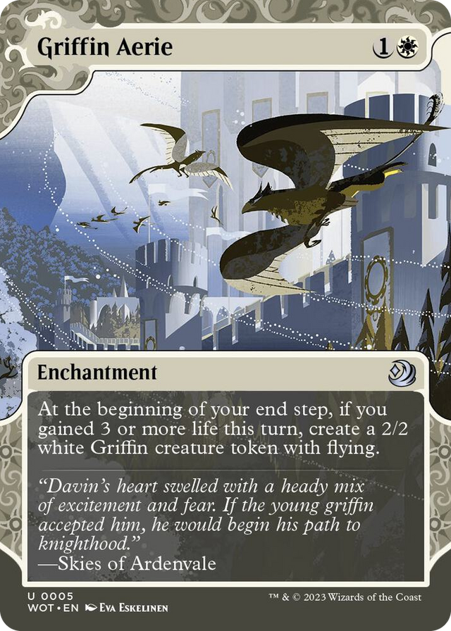 0005 Griffin Aerie U Wilds of Eldraine: Enchanting Tales