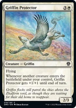 0018 Griffin Protector C Dominaria United