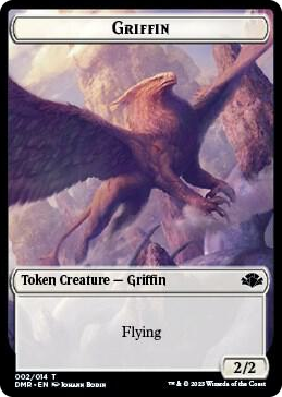 Griffin Token #2 T - Dominaria Remastered Pokemon card