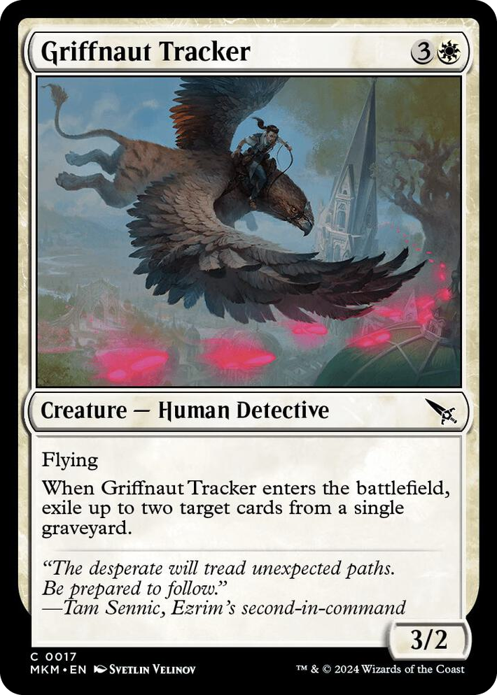 0017 Griffnaut Tracker C Murders at Karlov Manor